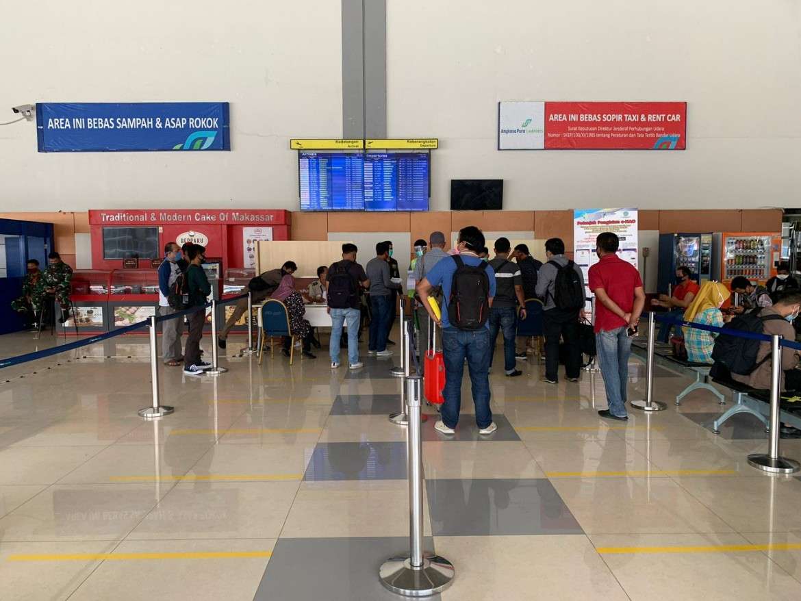 Syarat naik pesawat di bandara sultan hasanuddin makassar 2021